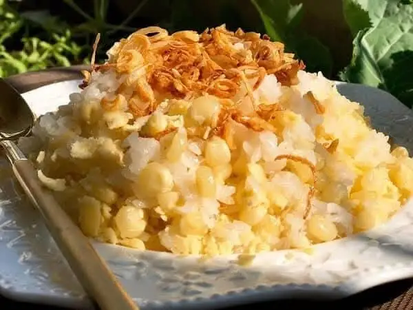 Hình ảnh xôi ngô đặc biệt