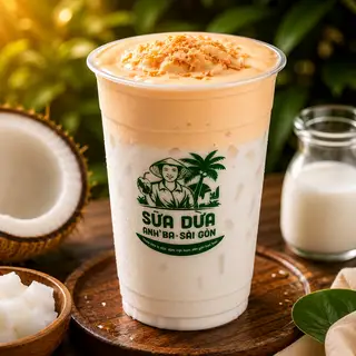 Hình ảnh Sữa Dừa Kem Dẻo Phô Mai