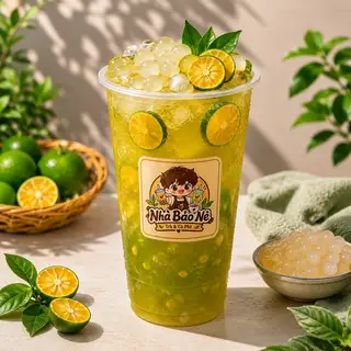 Hình ảnh Trà tắc thái xanh