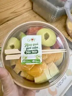 Hình ảnh khay mận róc hạt
