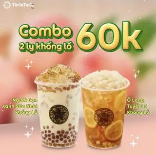 ToCoToCo Khao Bạn Deal Khổng Lồ - 90.000 ₫ tại Trà Sữa TocoToco - Lê Văn Quới