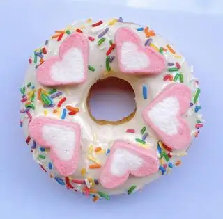 Donut scl trắng sữa - kẹo dẻo marshmallow - 20.000 ₫ tại Donut Ichigo Ichie - Nguyễn Thiện Thuật