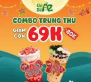 COMBO TRUNG THU - 69.000 ₫ tại AZ - Trà Sữa & Chè Khúc Bạch - Nguyễn Biểu