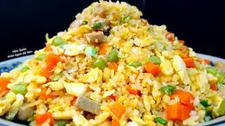 Hình ảnh cơm rang thập cẩm 