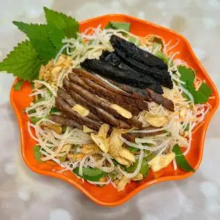 Hình ảnh Nộm bò khô lá lách
