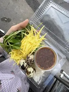 Hình ảnh Bánh tráng phơi sương chấm