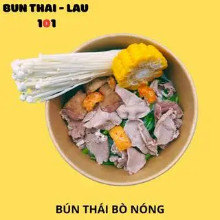 Hình ảnh Bún/ Mì Thái Bò Nóng