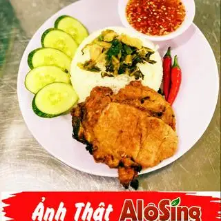 Cơm Tấm SƯỜN CỐT LẾCH AloSing - 44.000 ₫ tại Cơm, Cháo & Bún AloSing - Bùi Đình Túy