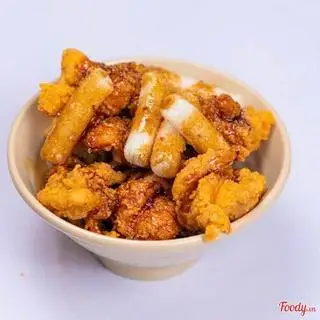 Hình ảnh Gà cốc sốt xì dầu tỏi