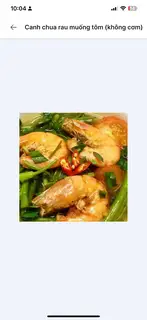 Canh rau muống tôm (ko cơm) - 79.000 ₫ tại Quán Cơm Nhà - Phạm Ngũ Lão