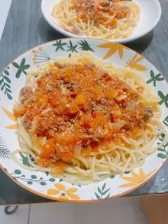 Hình ảnh Mì ý sốt bò bằm siêu ngon