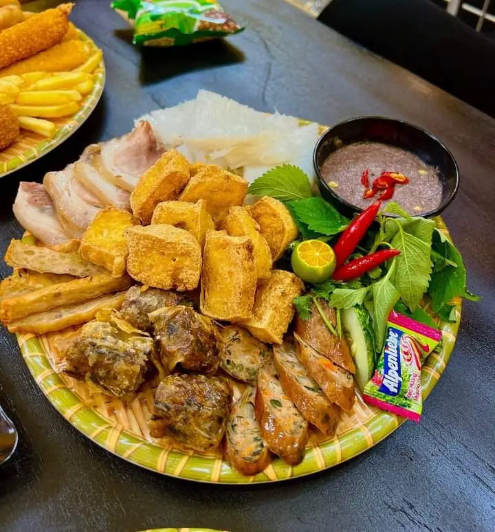 Hình ảnh bún đậu mắm tôm