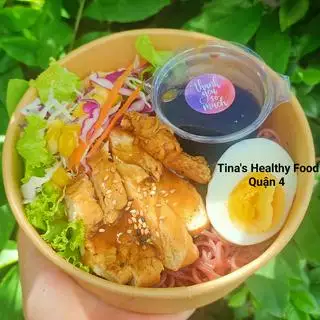 Bún lứt trộn gà nướng rau củ - 64.500 ₫ tại Tina's Healthy Food - Tôn Thất Thuyết