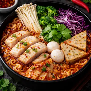 Hình ảnh Mì Kim Chi Cá