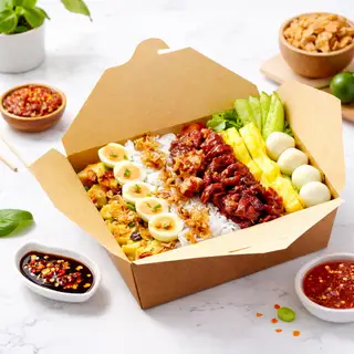 Bún - Thịt xiên - 89.000 ₫ tại Bún Nước Tương Healthy - Nguyễn Thượng Hiền