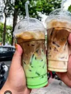 Hình ảnh sâm dứa sữa cafe  M