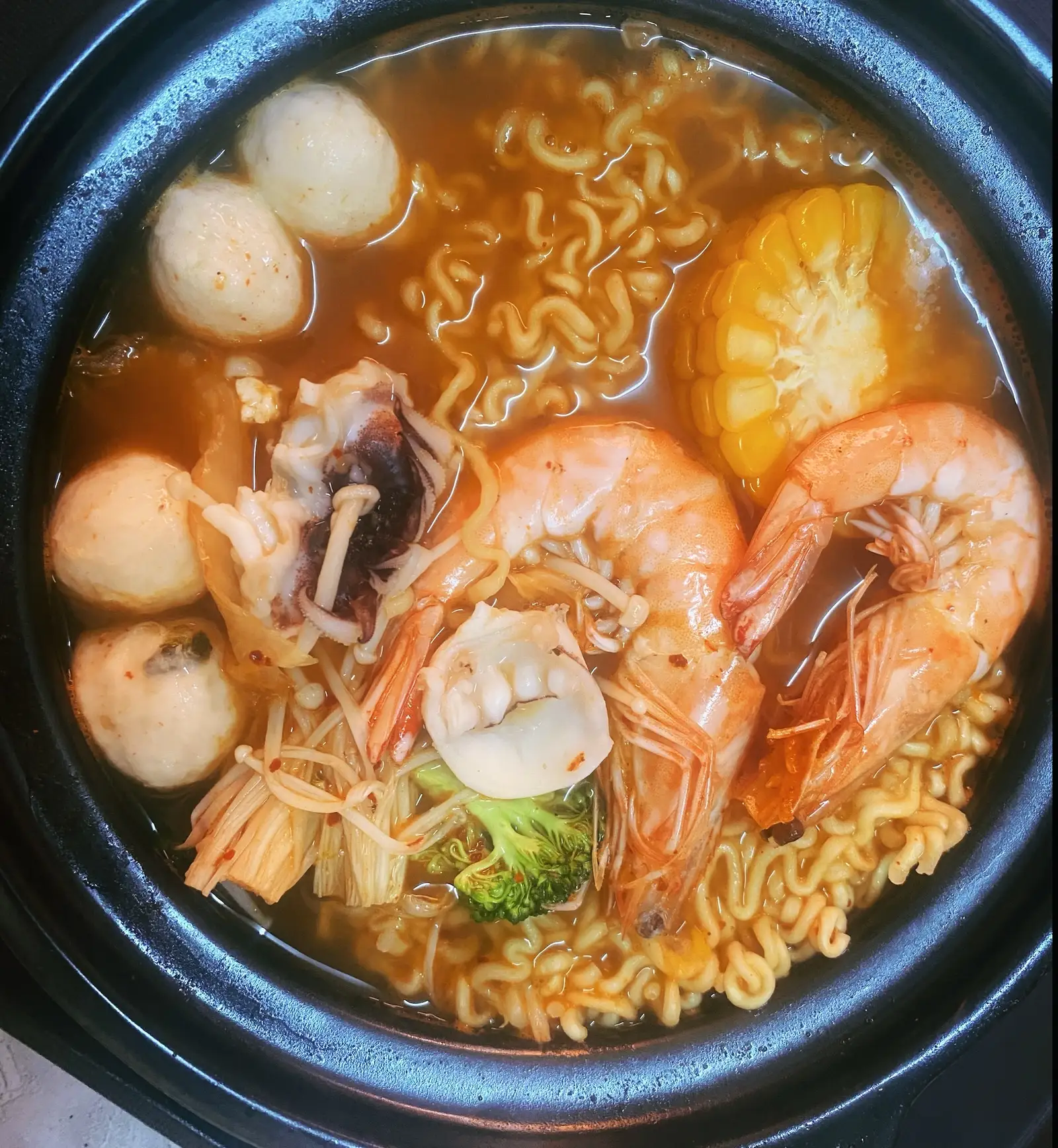Mì Kim Chi Hải Sản - 75.000 ₫ tại Mì Cay MiChiGold - Vườn Lài