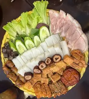 Hình ảnh Mẹt bún đậu đặc biệt