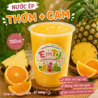 Nước ép Thơm + Cam - 32.000 ₫ tại Emty - Nước Ép, Sinh Tố & Trái Cây Tô - Xô Viết Nghệ Tĩnh