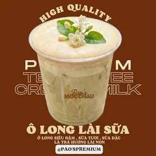 Ô Long Lài Sữa - 33.000 ₫ tại Nhà Pao's - Trà Sữa Ô Long Đậm Vị - Cách Mạng Tháng 8