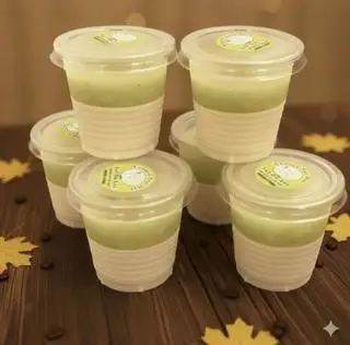 Hình ảnh (10 hũ) SỮA CHUA CỐM NON