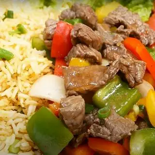 Cơm chiên xào bò sa tế - 58.000 ₫ tại Tiệm Cơm Gà Nghĩa - Âu Dương Lân