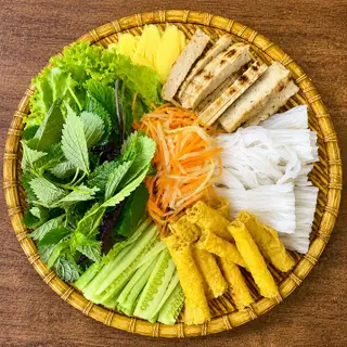 Hình ảnh Combo nem nướng + trà tắc