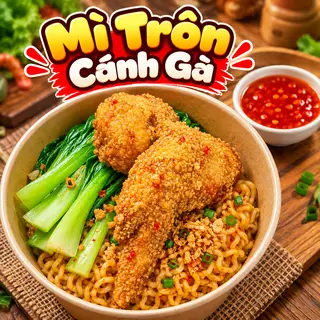Hình ảnh Mì trộn cánh gà