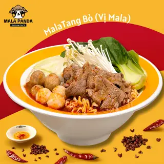 MalaTang Bò (Truyền thống) - 95.000 ₫ tại Mala Panda - Mỳ Cay Tê Malatang - Phan Văn Trị