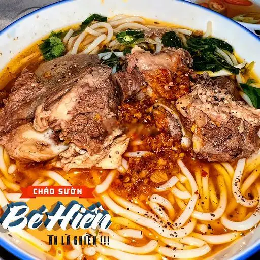 Bún bò sụn bò - 65.000 ₫ tại Cháo Sườn Bé Hiền - Súp Cua & Bún Bò - Nguyễn Xí