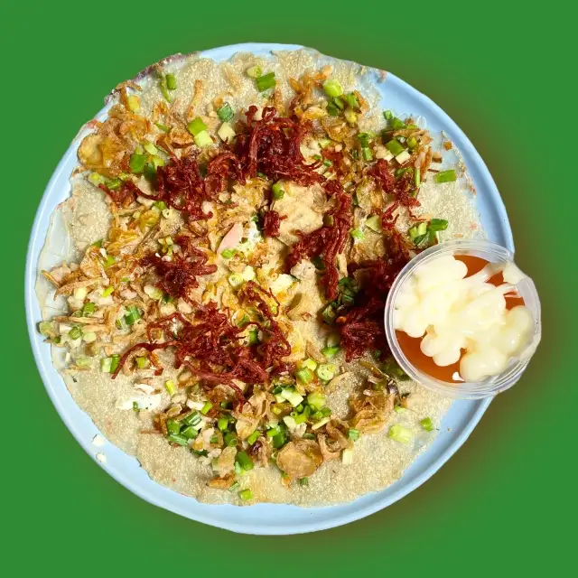 Bánh Tráng Nướng + Khô Bò - 27.000 ₫ tại Bánh Tráng Nướng Sushi - Nguyễn Phúc Nguyên 