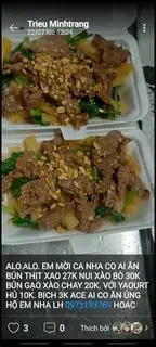  NUI XÀO BÒ  - 55.000 ₫ tại Ngọc Minh Quán - Bánh Mì Chả Cá Nóng - Lê Quang Định