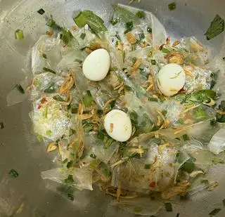 Hình ảnh Bánh tráng mỡ hành