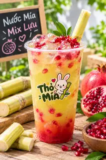 Hình ảnh Mía mix lựu