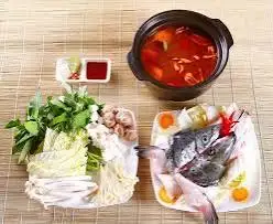 Hình ảnh lẩu đầu cá hồi nhỏ