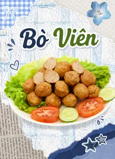 Bò viên - 8.000 ₫ tại Cá Viên Chiên - Cư Xá Phú Lâm - Đường Số 10