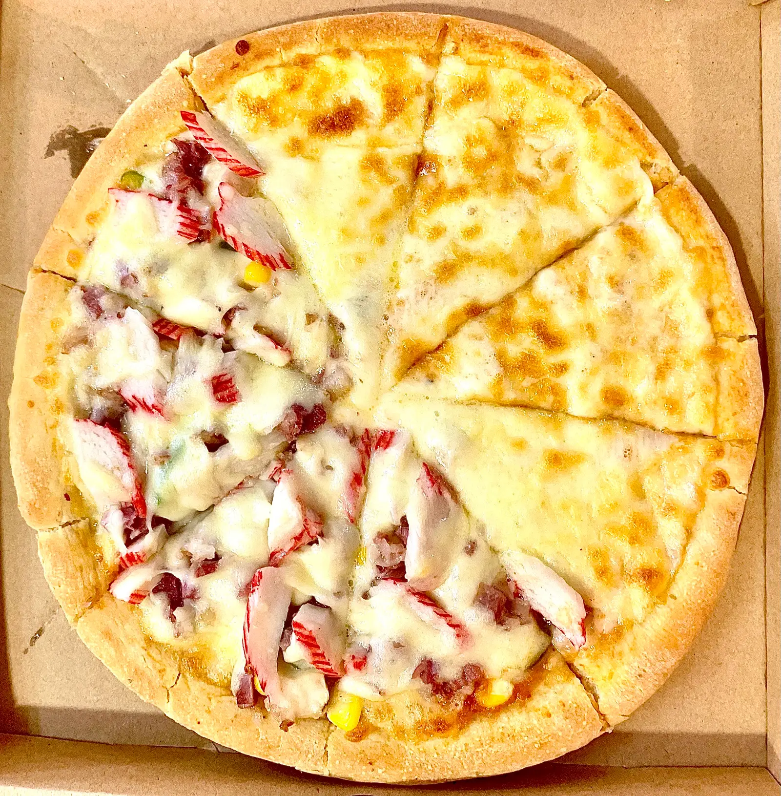 PIZZA 2  NHÂN - 89.000 ₫ tại Pizza Kim - Napoli Pizza - Âu Dương Lân