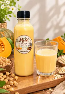 Hình ảnh Đậu gà -Bí đỏ - Yến mạch