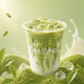 Matcha latte - 45.000 ₫ tại OMOMO - Trà & Cà Phê Sáng Tạo - Trần Đình Xu