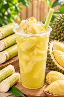 Hình ảnh Mía mix Sầu riêng