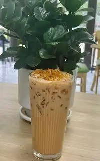 Hình ảnh Trà sữa thái đỏ thạch