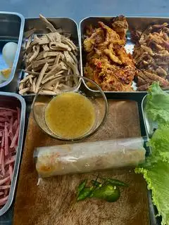 Hình ảnh Bánh Cuốn Tây  Sơn Đặc Biệt - nhiều thịt nướng 