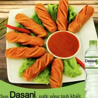 Hình ảnh Combo 1 xúc xích + 1 dasani