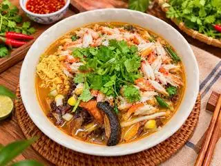 Hình ảnh Miến cua lẩu Thái