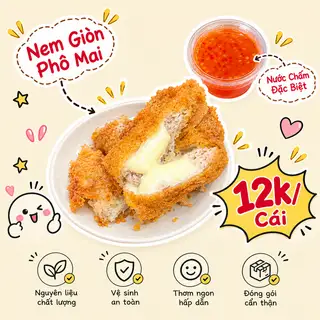 Hình ảnh Nem Giòn Phô Mai