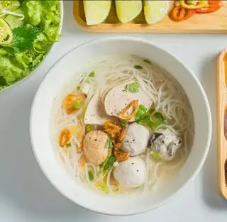 Hình ảnh bún mọc chả