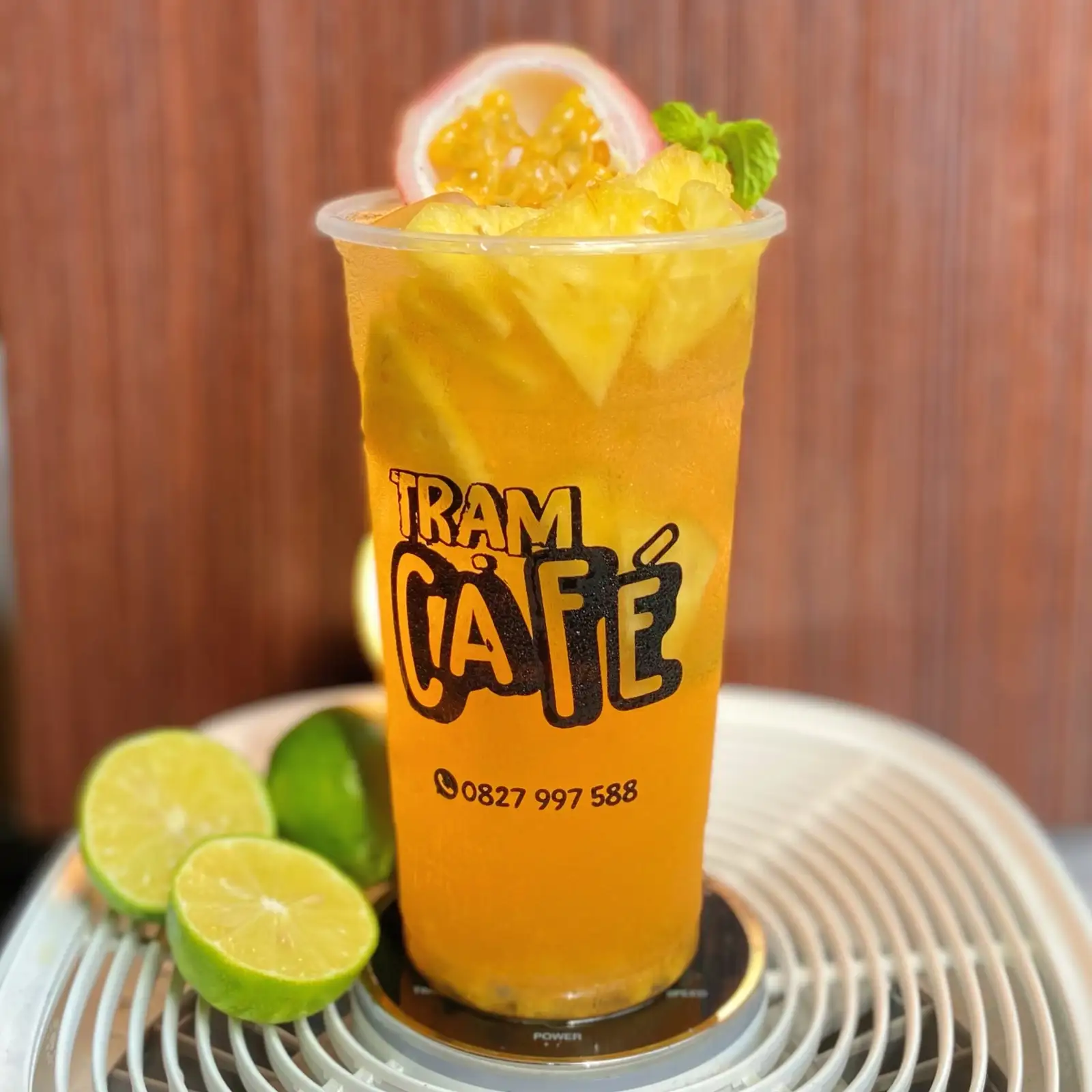 Hình ảnh Trà Dứa Chanh Dây - Size 700ml