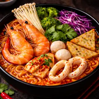 Mì Kim Chi Hải Sản - 66.000 ₫ tại Mì Cay Haseyo - Sư Vạn Hạnh