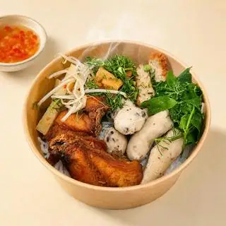 Hình ảnh Bún Cá Chan Đầy Đủ ( Full Topping )