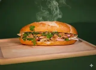 Hình ảnh Bánh mì nấm chay Siêu đặc biệt X2 Topping